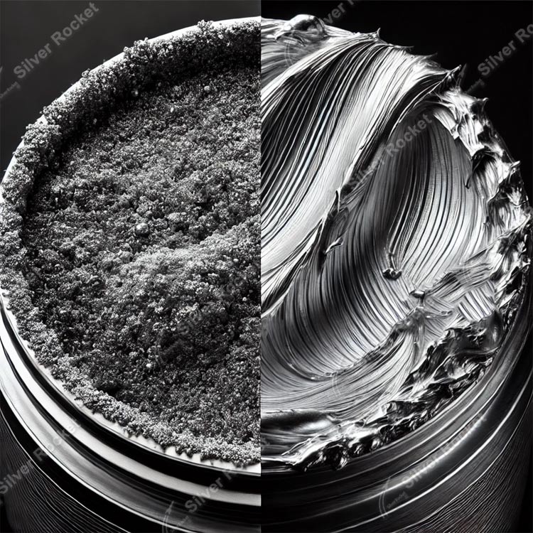 What is the difference between water-based aluminum paste and oil-based aluminum paste?